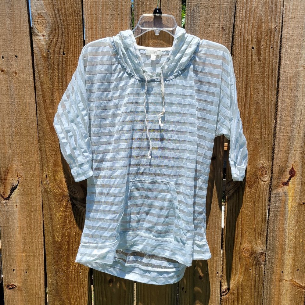Sheer hoodie